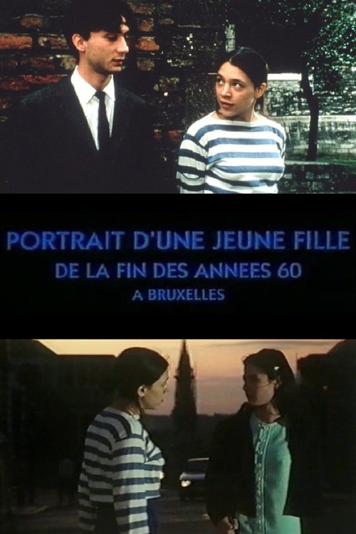 Portrait of a Young Girl at the End of the 60s in Brussels